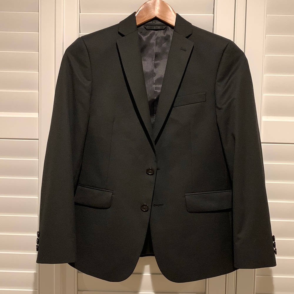 EUC Big Boys 12 Husky Ralph Lauren Suit Jacket